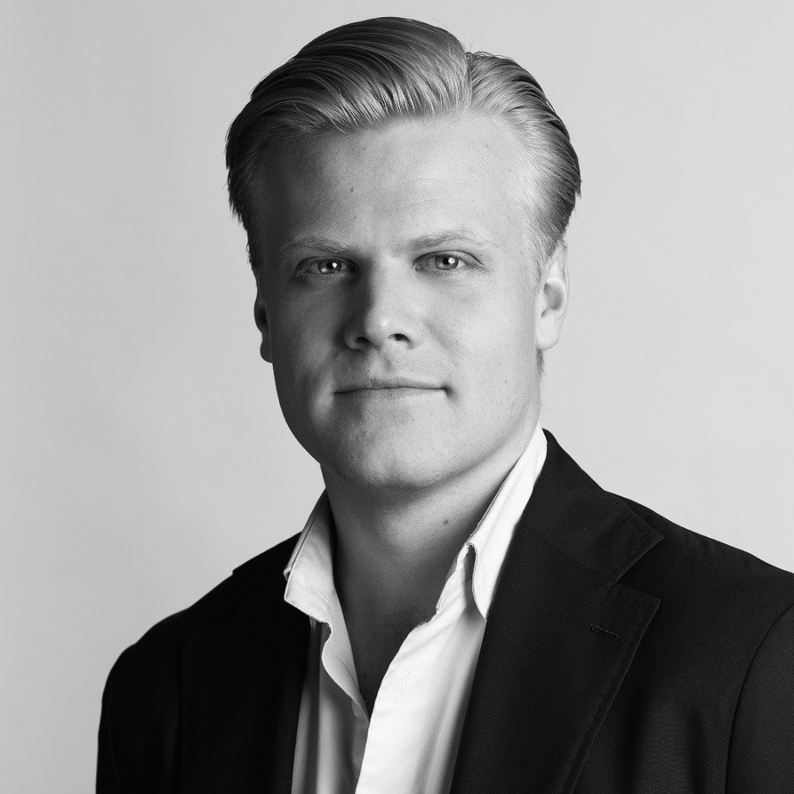 Porträtt av Oskar Lindberg
